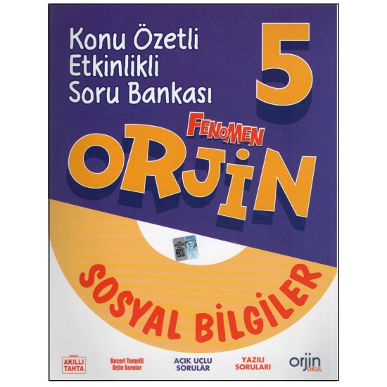 Orjin 5.Sınıf Sosyal Bilgiler Konu Özetli Etkinlikli Soru Bankası Orjin 5.Sınıf Sosyal Bilgiler Konu Özetli Etkinlikli Soru Bankası