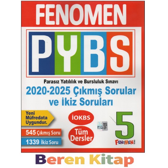 Fenomen 5.Sınıf Parasız Yatılılık ve Bursluluk Sınavı