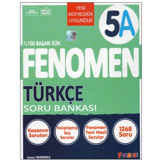 Fenomen 5. Sınıf 5A Türkçe Soru Bankası Fenomen 5. Sınıf 5A Türkçe Soru Bankası