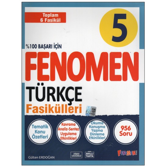 Fenomen 5. Sınıf Türkçe Fasikülleri (6 Fasikül)