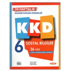 Kurmay 6.Sınıf Kazanım Kavrama Denemeleri Sosyal Bilgiler 30 Haftalık (36 FÖY+6 Ünite Değerlendirme) Kurmay 6.Sınıf Kazanım Kavrama Denemeleri Sosyal Bilgiler 30 Haftalık (36 FÖY+6 Ünite Değerlendirme)