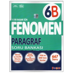 Fenomen 6.Sınıf 6B Paragraf Soru Bankası Fenomen 6.Sınıf 6B Paragraf Soru Bankası