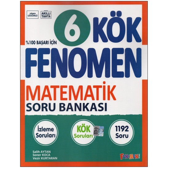 Fenomen  6.Sınıf KÖK  Matematik Soru Bankası