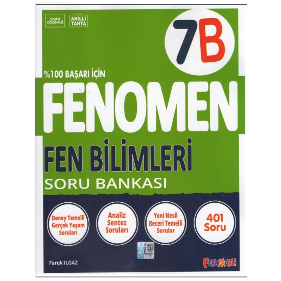 Fenomen 7.Sınıf 7B fen bilimleri soru bankası
