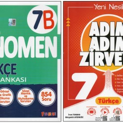 FENOMEN 7. SINIF 7B TÜRKÇE+NEWTON ADIM ADIM Z. TÜRKÇE (2 KİTAP)