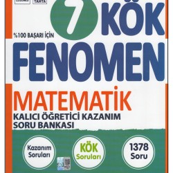 FENOMEN 7.SINIF KÖK MATEMATİK SORU BANKASI FENOMEN 7.SINIF KÖK MATEMATİK SORU BANKASI