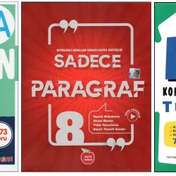 FENOMEN 8. SINIF 8A TÜRKÇE+NEWTON SADECE PARAGRAF+FENOMEN KONU TARAMA D. (3 KİTAP)