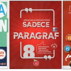 FENOMEN 8. SINIF 8A TÜRKÇE+NEWTON SADECE PARAGRAF+KONDİSYON TÜRKÇE (3 KİTAP)