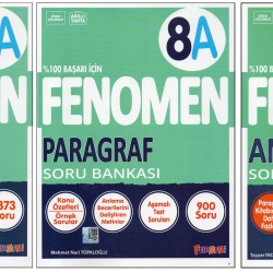 FENOMEN 8. SINIF 8A TÜRKÇE+PARAGRAF+ANLAM BİLGİSİ (3 KİTAP)