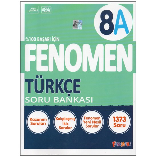 Fenomen 8.Sınıf 8A Türkçe Soru Bankası