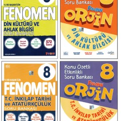 FENOMEN 8. SINIF DİN K.+İNKILAP+ORJİN DİN K.+İNKILAP (KİTAP)