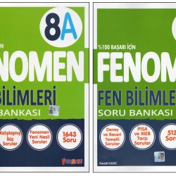 FENOMEN 8. SINIF FEN B. 8A+8B (2 KİTAP)