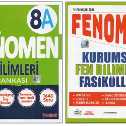 FENOMEN 8. SINIF FEN B. 8A+KURUMSAL FEN F. (8 KİTAP)