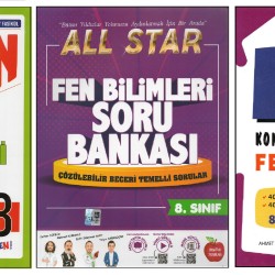 FENOMEN 8.SINIF KURUMSAL FASİKÜLLERİ+NEWTON ALL STAR+FENOMEN KTD FEN BİLİMLERİ (3 KİTAP) FENOMEN 8.SINIF KURUMSAL FASİKÜLLERİ+NEWTON ALL STAR+FENOMEN KTD FEN BİLİMLERİ (3 KİTAP)