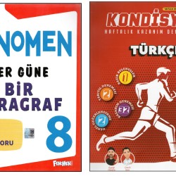 FENOMEN 8.SINIF HER GÜNE BİR PARAGRAF + NEWTON 8.SINIF KONDİSYON TÜRKÇE (2 KİTAP) FENOMEN 8.SINIF HER GÜNE BİR PARAGRAF + NEWTON 8.SINIF KONDİSYON TÜRKÇE (2 KİTAP)