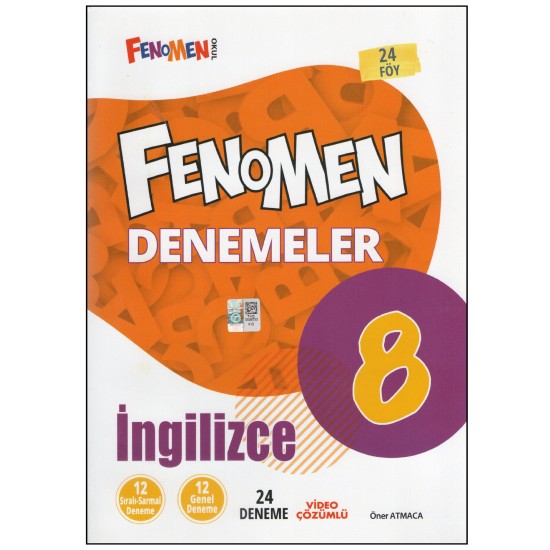 Fenomen 8.Sınıf İngilizce Denemesi 2024-2025
