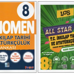 FENOMEN 8. SINIF İNKILAP+NEWTON ALL STAR İNKILAP (2 KİTAP)