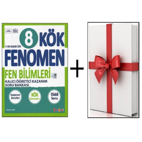 Fenomen 8.Sınıf Kök Fen Bilimleri Soru Bankası+Hediye 