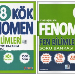 FENOMEN 8.SINIF KÖK+FENOMEN 8B FEN BİLİMLERİ (2 KİTAP) FENOMEN 8.SINIF KÖK+FENOMEN 8B FEN BİLİMLERİ (2 KİTAP)