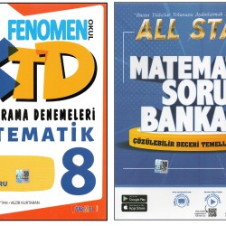 FENOMEN 8.SINIF KTD MATEMATİK + NEWTON ALL STAR MATEMATİK (2 KİTAP) FENOMEN 8.SINIF KTD MATEMATİK + NEWTON ALL STAR MATEMATİK (2 KİTAP)