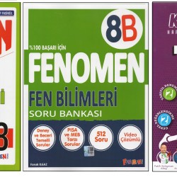 FENOMEN 8.SINIF KURUMSAL FASİKÜLLERİ+FENOMEN 8B+NEWTON KONDİSYON FEN BİLİMLERİ (3 KİTAP) FENOMEN 8.SINIF KURUMSAL FASİKÜLLERİ+FENOMEN 8B+NEWTON KONDİSYON FEN BİLİMLERİ (3 KİTAP)