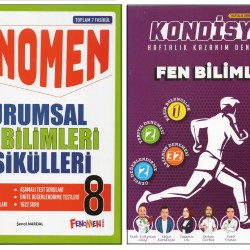 FENOMEN 8.SINIF KURUMSAL FEN BİLİMLERİ FASİKÜLLERİ+NEWTON KONDİSYON FEN BİLİMLERİ (2 KİTAP) FENOMEN 8.SINIF KURUMSAL FEN BİLİMLERİ FASİKÜLLERİ+NEWTON KONDİSYON FEN BİLİMLERİ (2 KİTAP)