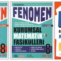 FENOMEN 8.SINIF KURUMSAL MATEMATİK FASİKÜLLERİ+MATEMATİK KONU TARAMA DENEMELERİ (3 KİTAP) FENOMEN 8.SINIF KURUMSAL MATEMATİK FASİKÜLLERİ+MATEMATİK KONU TARAMA DENEMELERİ (3 KİTAP)