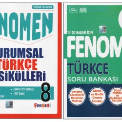FENOMEN 8.SINIF KURUMSAL TÜRKÇE FASİKÜLLERİ +FENOMEN 8. SINIF 8B TÜRKÇE (2 KİTAP) FENOMEN 8.SINIF KURUMSAL TÜRKÇE FASİKÜLLERİ +FENOMEN 8. SINIF 8B TÜRKÇE (2 KİTAP)