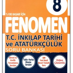 Fenomen 8. Sınıf LGS İnkılap Tarihi ve Atatürkçülük Soru Bankası