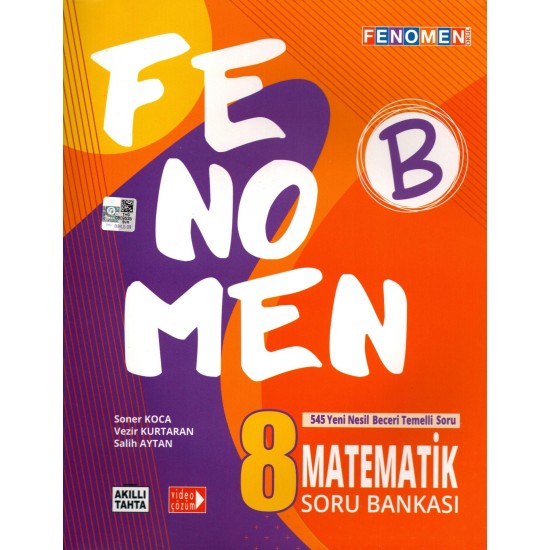 Fenomen 8. Sınıf LGS Matematik Soru Bankası (B) Fenomen 8. Sınıf LGS Matematik Soru Bankası (B)