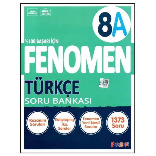 Fenomen 8. Sınıf LGS Türkçe Soru Bankası (A)