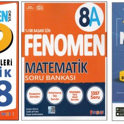 FENOMEN 8.SINIF KONU TARAMA DENEMELERİ+FENOMEN 8A+NEWTON ALL STAR MATEMATİK (3 KİTAP) FENOMEN 8.SINIF KONU TARAMA DENEMELERİ+FENOMEN 8A+NEWTON ALL STAR MATEMATİK (3 KİTAP)