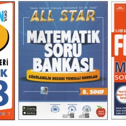 FENOMEN 8.SINIF KONU TARAMA DENEMELERİ+NEWTON ALL STAR+FENOMEN 8B MATEMATİK (3 KİTAP) FENOMEN 8.SINIF KONU TARAMA DENEMELERİ+NEWTON ALL STAR+FENOMEN 8B MATEMATİK (3 KİTAP)