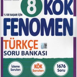 Fenomen 8. Sınıf Türkçe Kök Soru Bankası Fenomen 8. Sınıf Türkçe Kök Soru Bankası