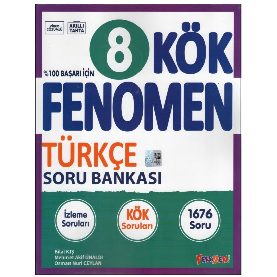 Fenomen 8. Sınıf Türkçe Kök Soru Bankası