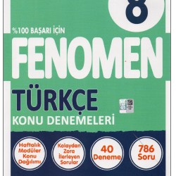 Fenomen 8.Sınıf Türkçe Konu Denemeleri