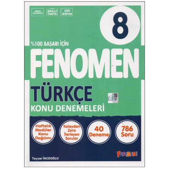 Fenomen 8.Sınıf Türkçe Konu Denemeleri