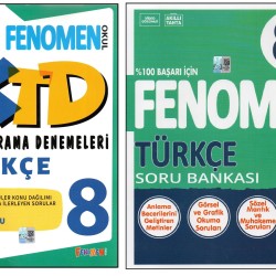 FENOMEN 8.SINIF TÜRKÇE KONU TARAMA DENEMELERİ+FENOEMEN 8.SINIF TÜRKÇE 8B (2 KİTAP) FENOMEN 8.SINIF TÜRKÇE KONU TARAMA DENEMELERİ+FENOEMEN 8.SINIF TÜRKÇE 8B (2 KİTAP)