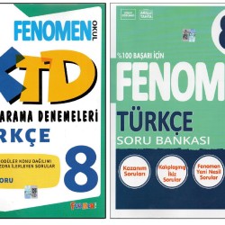  Fenomen 8.Sınıf TÜRKÇE KTD+8A TÜRKÇE (2 KİTAP) 202500472
