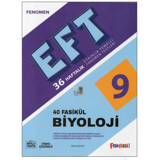 Fenomen 9.Sınıf EFT Biyoloji Fasikül Testleri