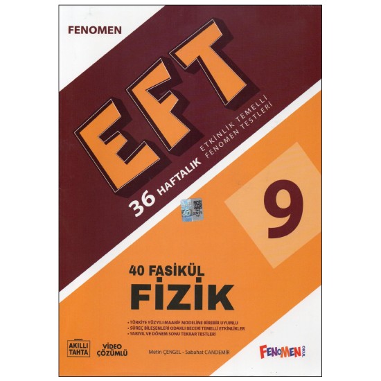 Fenomen 9.Sınıf EFT Fizik Fasikül Testleri Fenomen 9.Sınıf EFT Fizik Fasikül Testleri