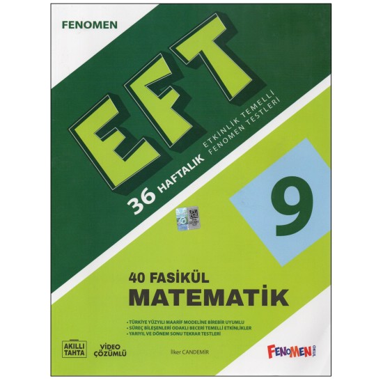 Fenomen 9.Sınıf EFT Matematik Fasikül Testleri