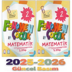Fenomen Çocuk 2.Sınıf Matematik 1.Kitap+2.Kitap 