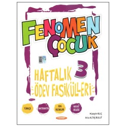Fenomen Çocuk 3.Sınıf Haftalık Ödev Fasikülleri