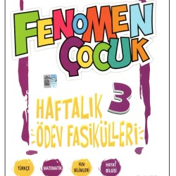Fenomen Çocuk 3.Sınıf Haftalık Ödev Fasikülleri Fenomen Çocuk 3.Sınıf Haftalık Ödev Fasikülleri