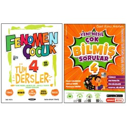 Fenomen 4.Snıf Tüm Dersler +Kırmızı Beyaz 4. Sınıf Çok Bilmiş Sorular