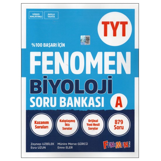 Fenomen Tyt Biyoloji Soru Bankası