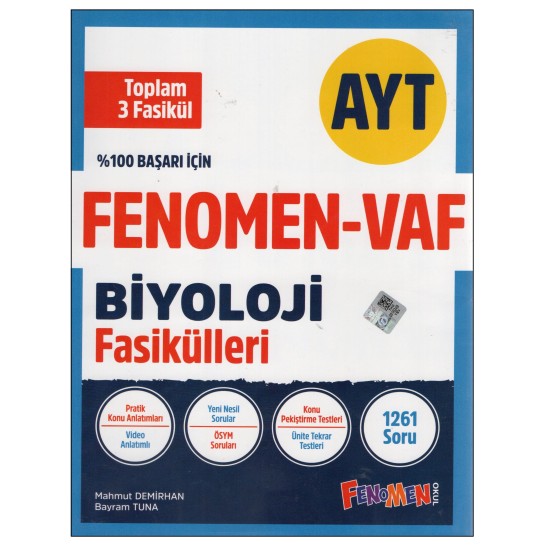 Fenomen-Vaf Ayt Biyoloji Fasikülleri 