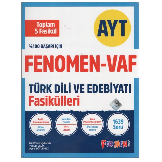 Fenomen-Vaf Ayt Türk Dili ve Edebiyatı Fasikülleri 