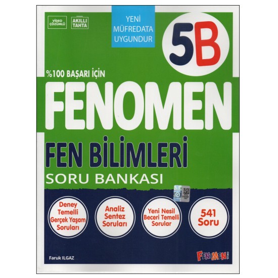 Fenomen 5.Sınıf 5B Fen Bilimleri Soru Bankası Fenomen 5.Sınıf 5B Fen Bilimleri Soru Bankası